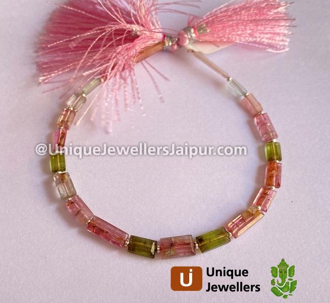 Tourmaline Cut Baguette Beads